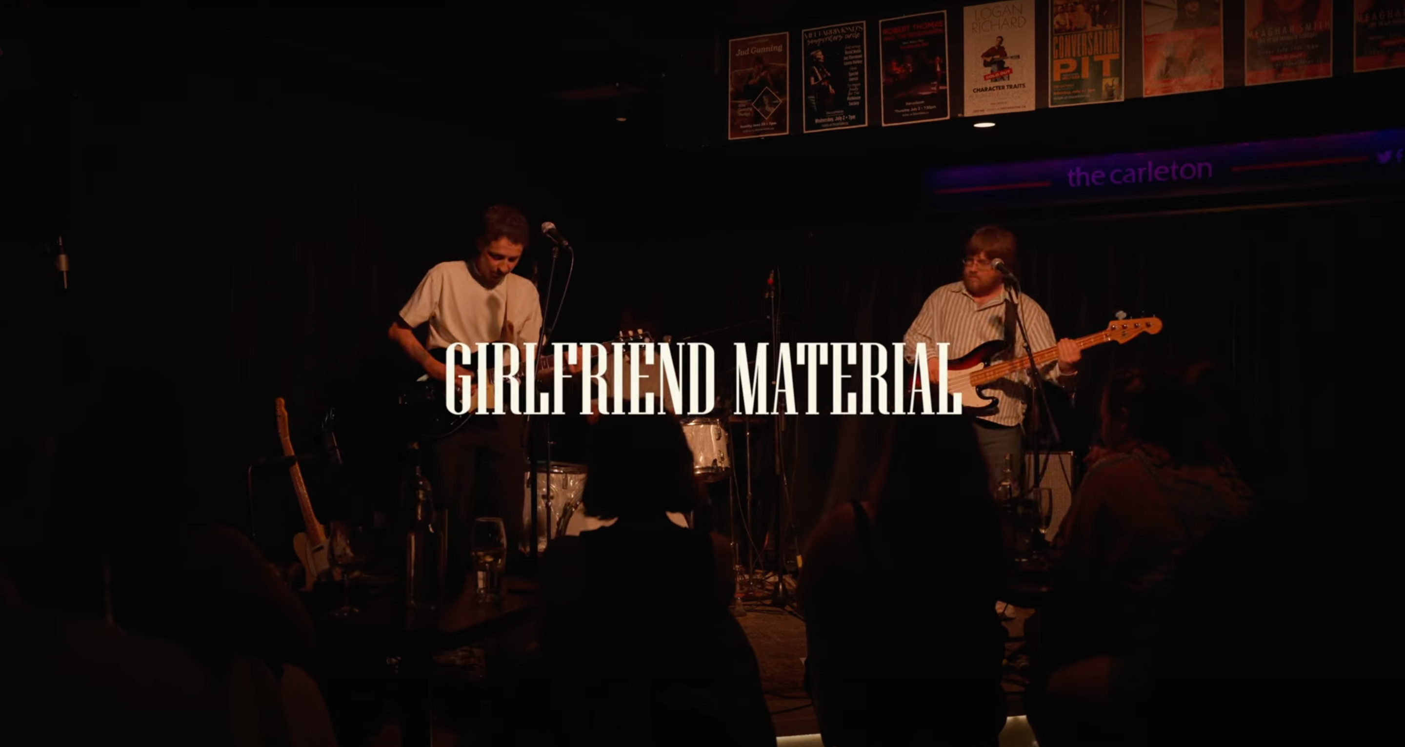 Load video: Girlfriend Material - Live at the Carleton